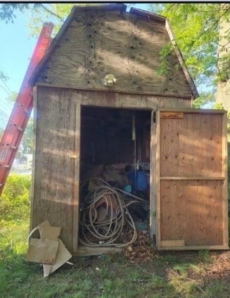 Two-shed cleanout and demolition completed in Cecilton Maryland